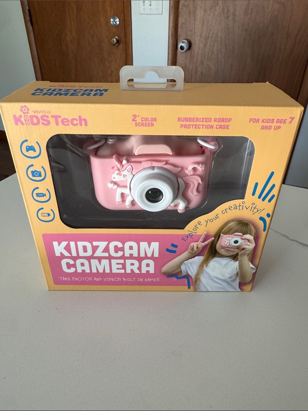 Vivitar Kidstech Kidzcam 8 Megapixels Digital Kids Camera